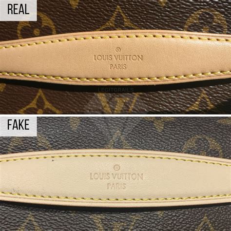 louis vuitton leather vs fake